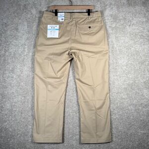NWT Saddlebred Traveler Men's 36x29 Khaki Comfort Flex Stretch Classic Fit Pants